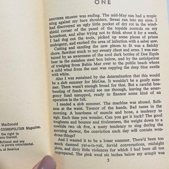 Bright Orange For The Shroud By John D. MacDonald 1965 Paperback Book - Picture 7 of 7